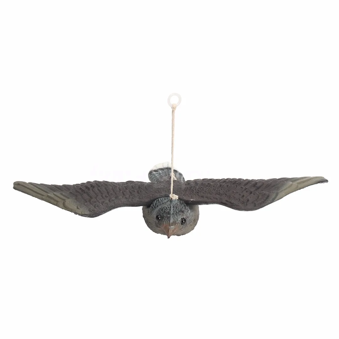 JX-LCLYL Garden Flying Bird Hawk Owl Decoy Weed Pest Control Repellent Scarer Scarecrow