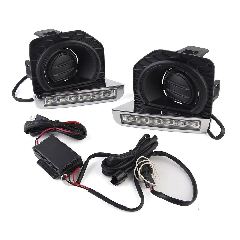

NOVSIGHT Auto Car LED DRL Daytime Running Light Driving Fog Lamp for Land Rover Freelander 2 12-14 D20