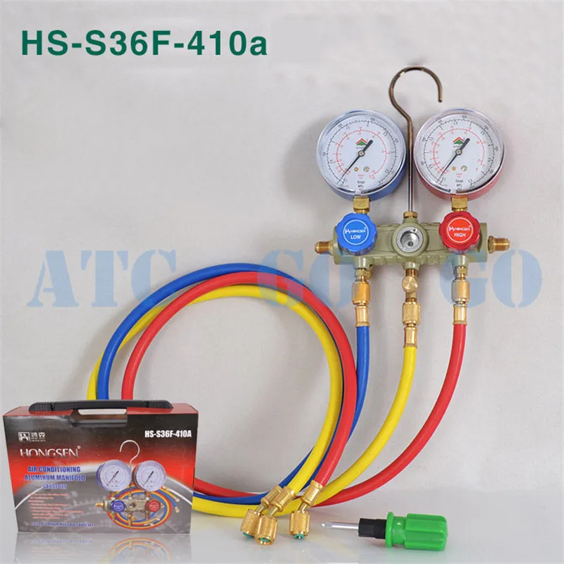 Air conditioner Refrigerant Pressure Gauge Group R12 R22 R134a R404a