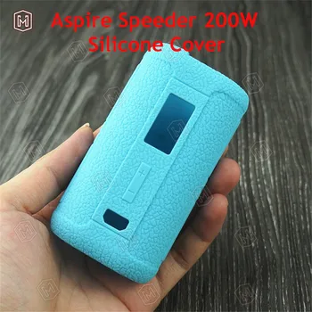 

Microsmoke 2pcs/lot silicone case for Aspire Speeder 200W thicker skin cover protector rubber box package can be tracking