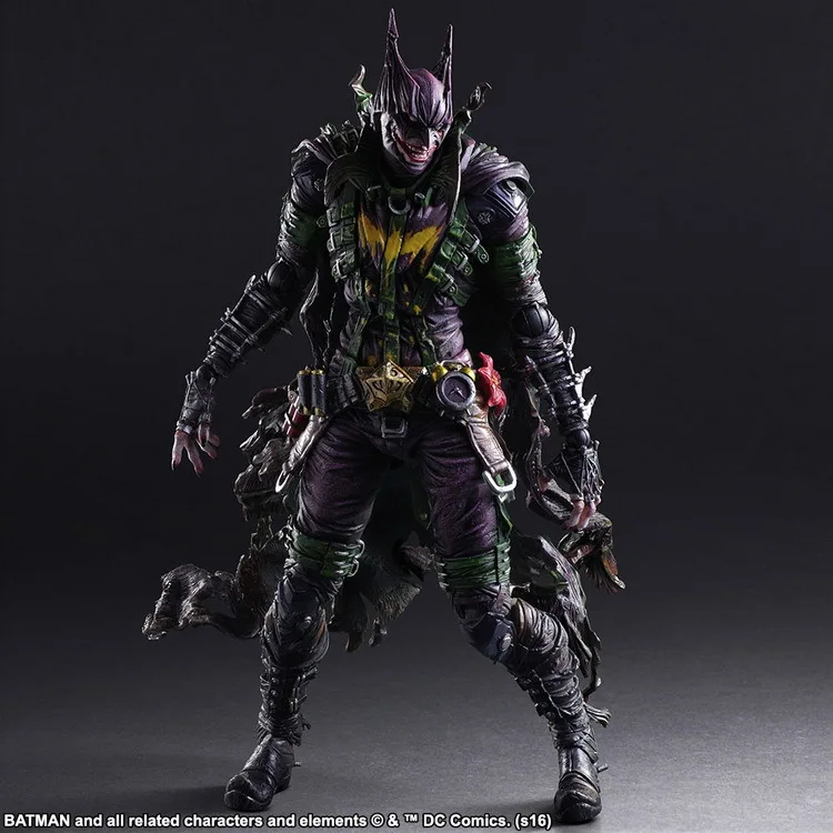 DC COMICS VARIANT PLAY ARTS KAI BATMAN Rogues Gallery The Joker PVC Action Figure Collectible Model