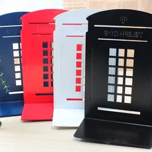 1 пара/лот, инновационная Мода, железная телефонная будка, формочка и лоток для файлов, SL00005