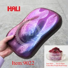 10 г/пакет ногтей MAD Хамелеон порошок зеркало хром пигмент Русалка порошок 4 цвета изменения Хамелеон пигмент