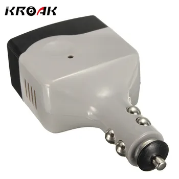 

Good Quality DC 12/24V to AC 220V Car Charger Power Inverter Adapter Converter + USB Outlet