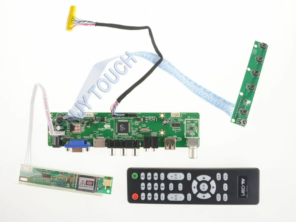 New Universal V59 HDMI USB AV VGA ATV Remote LVDS LCD Controller Board for 15inch 1400x1050