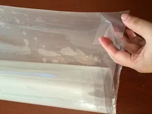 500x500x0.2mm Transparent Silicone Rubber Sheet Silicon Rubber Film