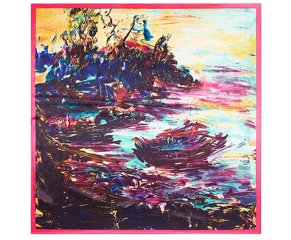 Square Silk Scarf (14)