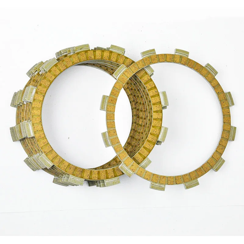

10 Pcs Motorcycle Clutch Plates For SUZUKI GV1200GL GV 1200 GL Madura 1985 1986 Vintage Motor Bike parts