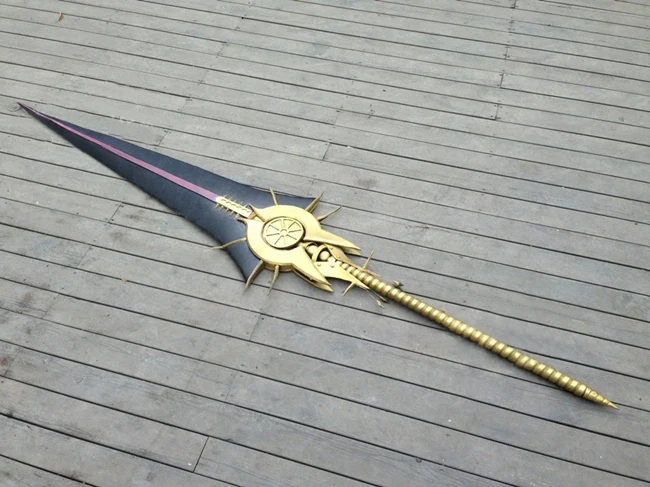 Fate/Apocrypha Lancer красная Карна васави Шакти копье Косплей оружие Prop|Реквизит для