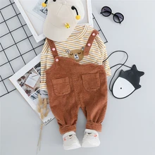 New Autumn Toddler Infant Clothing Sets Baby Boys Girls Clothes Suits Cartoon T Shirt Bib Pants Children Costume Kids Suit New Autumn Toddler Infant Clothing Sets Baby Boys Girls Clothes Suits Cartoon T Shirt Bib Pants Children Costume Kids Suit