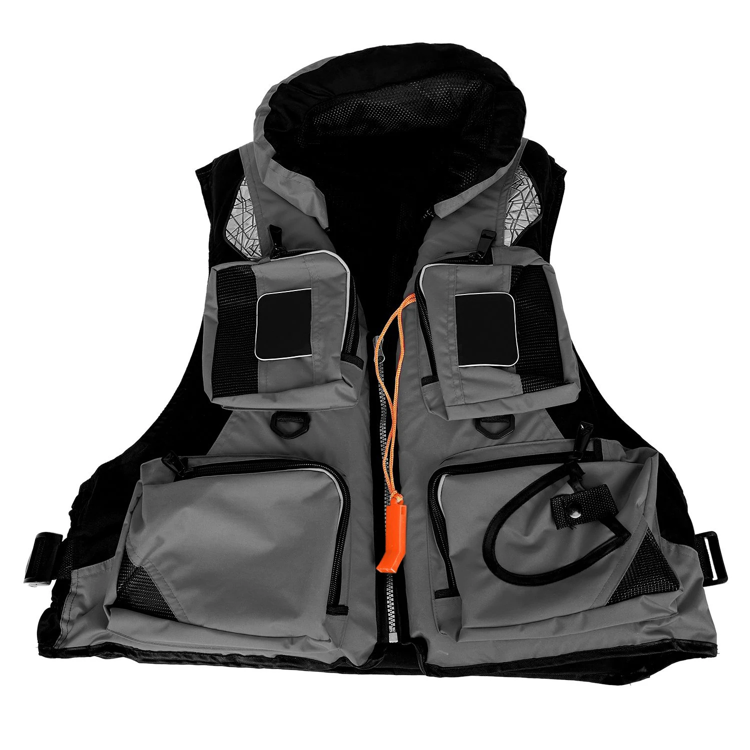 Adult Polyester Swimming Life Jacket Vest Fishing Vest Drifting Boating