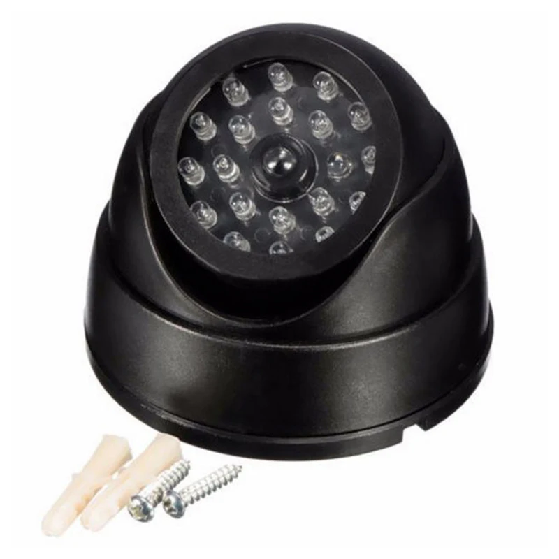  Dummy Dome Fake Security Camera CCTV 30pc False IR LED W/ Flashing Red LED Light - 33001090651
