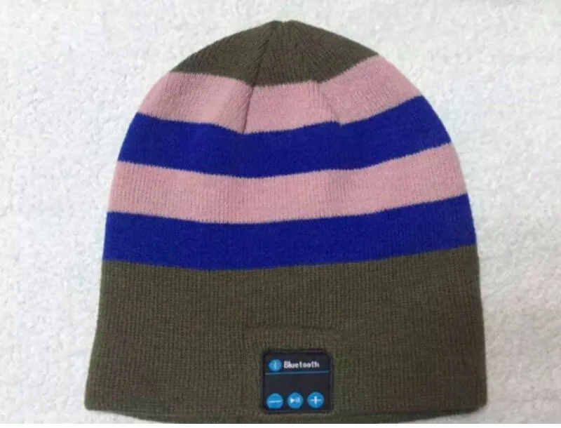 10 шт.! Bluetooth V4.2 Beanie вязаная зимняя шапка для наушников Hands-free Mp3 Спикер микрофон волшебная музыка умная шапка для мальчиков и девочек, мужчин и женщин