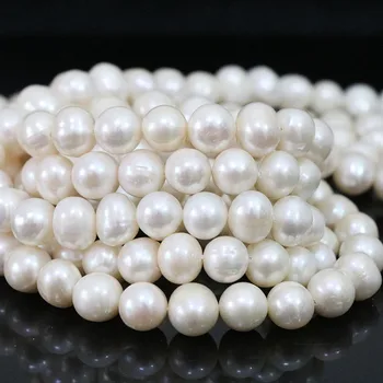 

LONG 100''7-8MM REAL SOUTH SEA WHITE PEARL NECKLACE 14K
