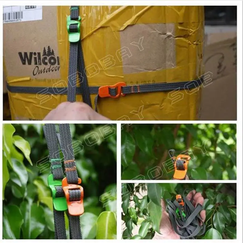 Outdoor Travel Luggage Belt Strap Nylon Webbing Knapsack Strapping Bags Suitcase Fixed Belt Car Luggage Bag Cargo Lashing Strap Ants-Store