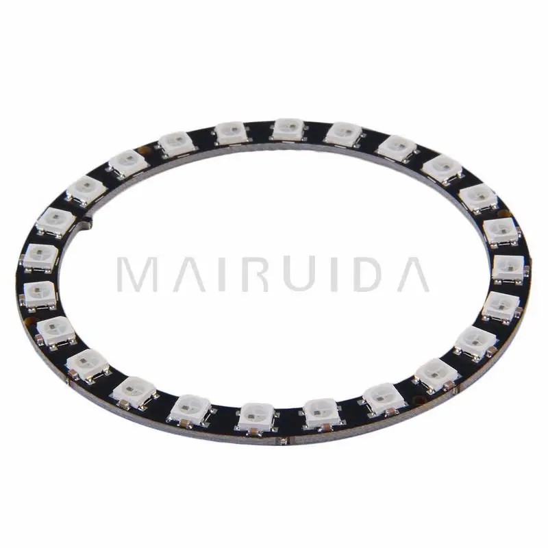 LED Ring 24 Bit WS2812 5050 RGB LED with Integrated Driversin