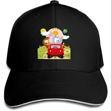 Слон водитель папа шляпа бейсбольная Кепка остроконечный Дальнобойщик головные уборы для мужчин и женщин