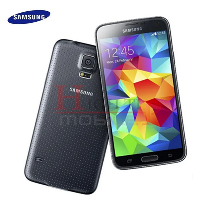 Оригинальный разблокированный Samsung S5 SM G900 G900F G900A G900H Quad core 5 1 дюймов 3G и 4G 16MP GPS Wi Fi