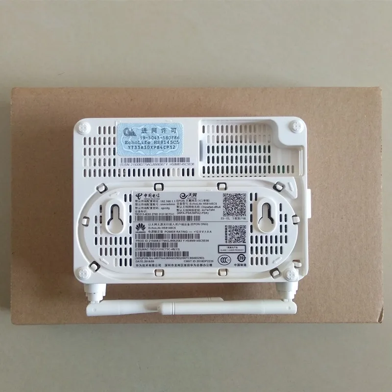 YPAY GPON ONU hua wei HS8145C5 Мини Размер ONT FTTH HGU маршрутизатор режим 1GE + 3FE 1TEL USB 2 4