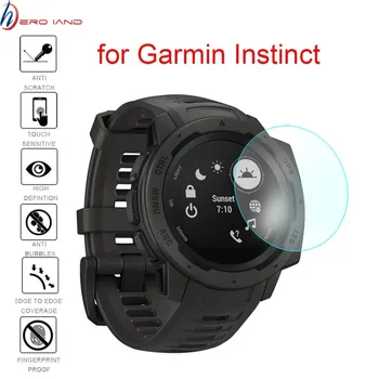 

Hero Iand Anti-scratch Screen Protector for Garmin Instinct 1PC 2PCS 3D 9H Hardness Ultra Slim Tempered Glass Screen Protector