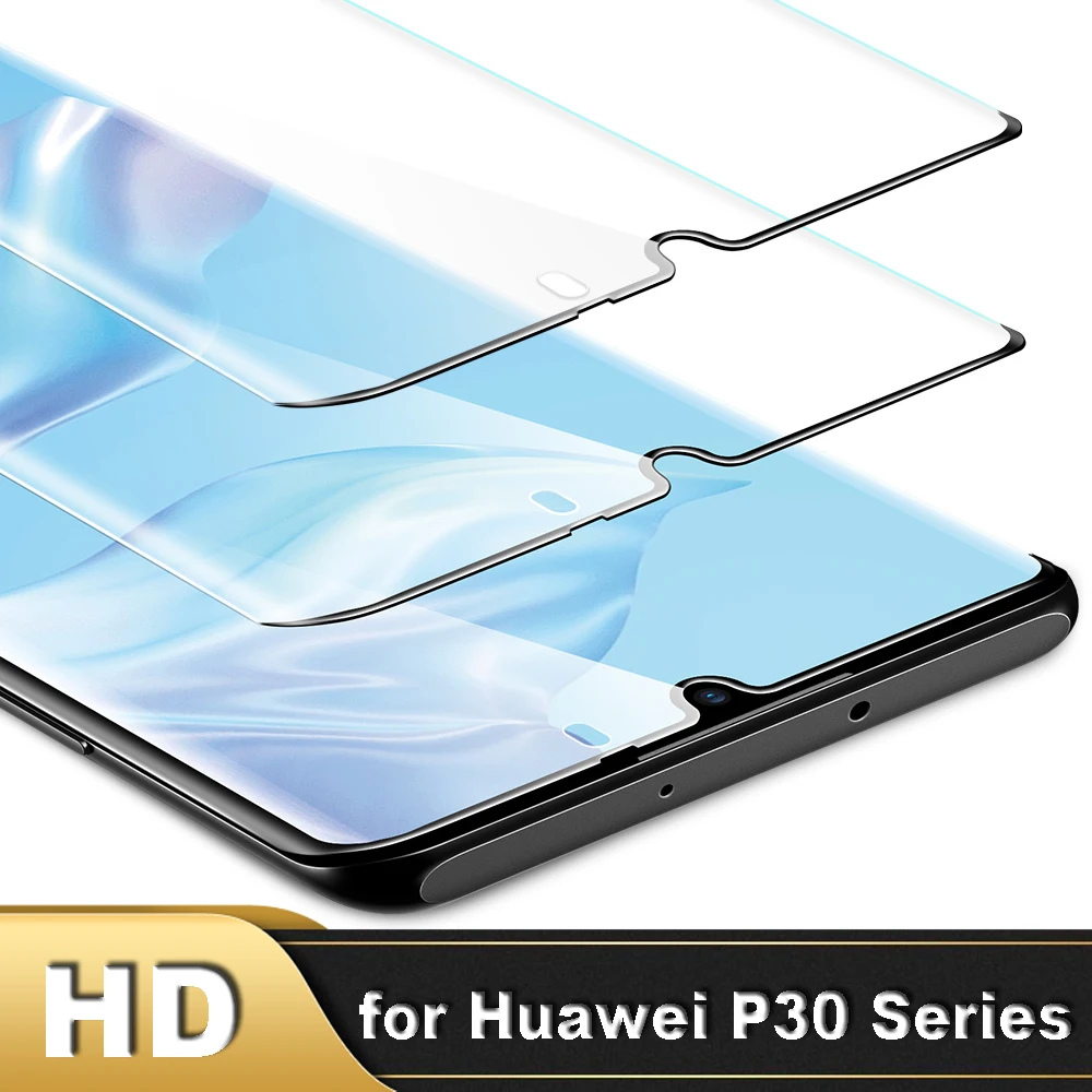 Закаленное Экран протектор для huawei P30 Pro Lite P20 закаленное стекло защитный Стекло