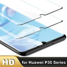 Закаленное Экран протектор для huawei P30 Pro Lite P20 закаленное стекло