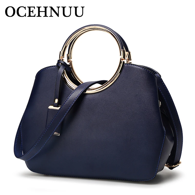 

OCEHNUU New Luxury Handbags Women Bags Designer 2018 Fashion Shoulder Bags For Woman Soft PU Leather Women Messenger Bags Female