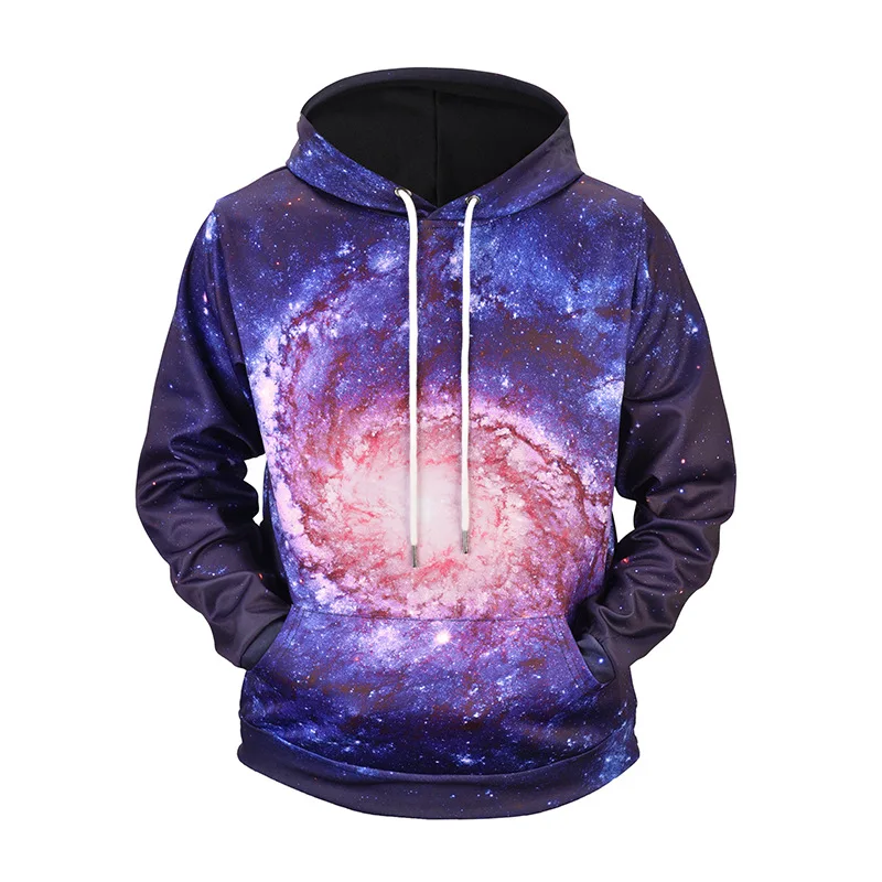 

Wolf Space Galaxy Hoodies Men/Women Sweatshirt Hooded 3d Brand Clothing Cap Hoody Print Paisley Nebula Jacket