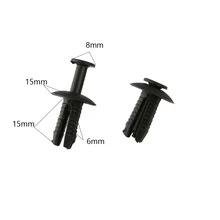 30 Pcs Kunststoff Stoßstange Montage Niet Körper Trim Clip Für BMW E30 E36 E46 E39 E38 Z1