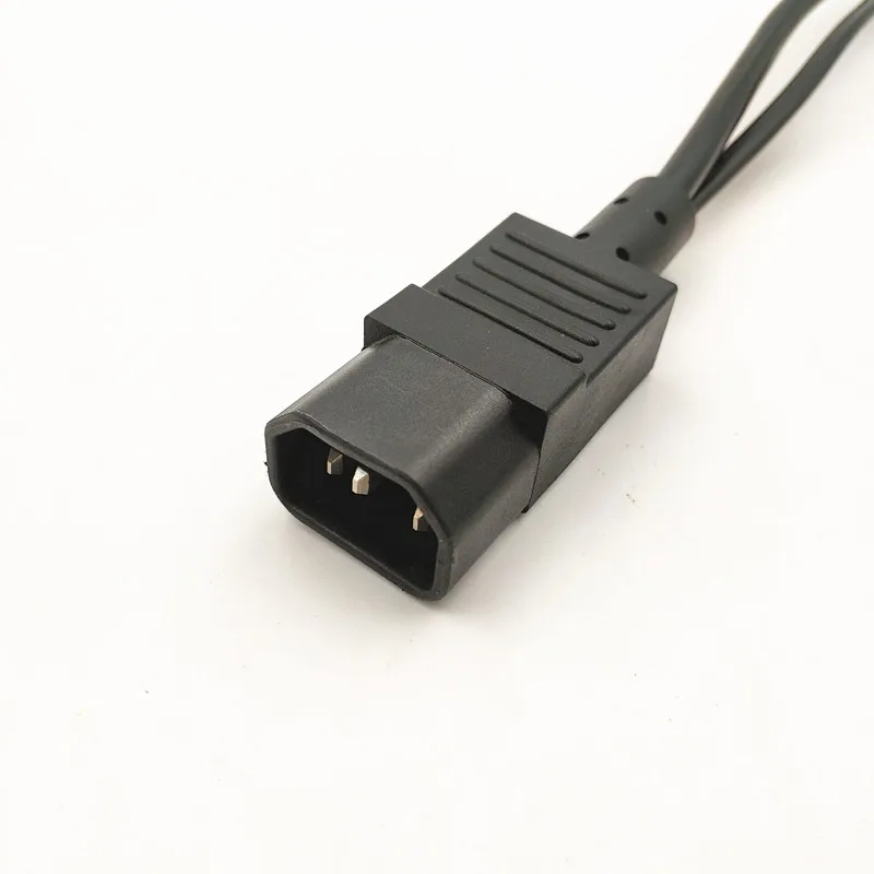 Удлиненный кабель питания штекер C14 к IEC 320 C7 C5 Y образный разветвитель шнур