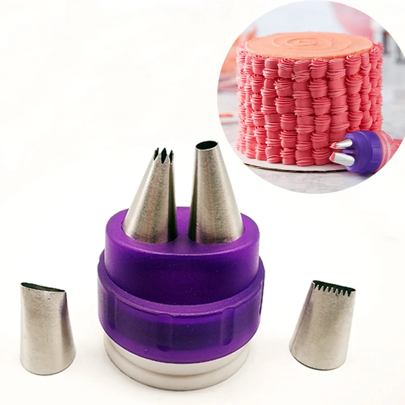 Buy Tip2 Decorating Duo Tip Coupler Set 6PCS Cake Tips