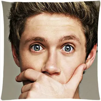 

Free shipping Creative Custom Square Pillowcase Niall Horan soft Pillow Cover Zippered SQ00609-H01