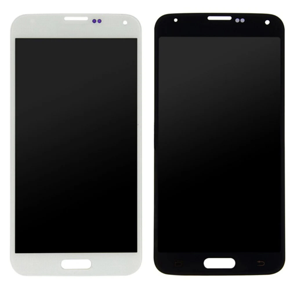 

5pcs/Lots LCD Screen For Samsung Galaxy S5 G900 G900F/A/P/T/V LCD Display Digitizer Touch Screen Bezel Frame Assembly
