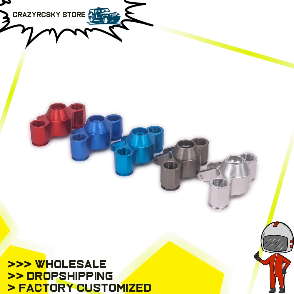 

2PCS RCAWD Alloy Steering Block Knuckle For 1/10 Traxxas E-Revo Summit Slayer Maxx Rc Hobby Car Revo3.3 3903 3905 3908 4907 4908