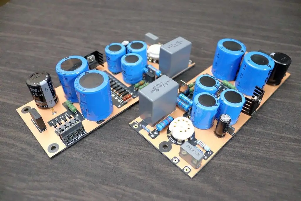 D климо Мерлино 6DJ8 (ECC88) вакуумная трубка предусилитель аудио платы DIY Kit|Усилители