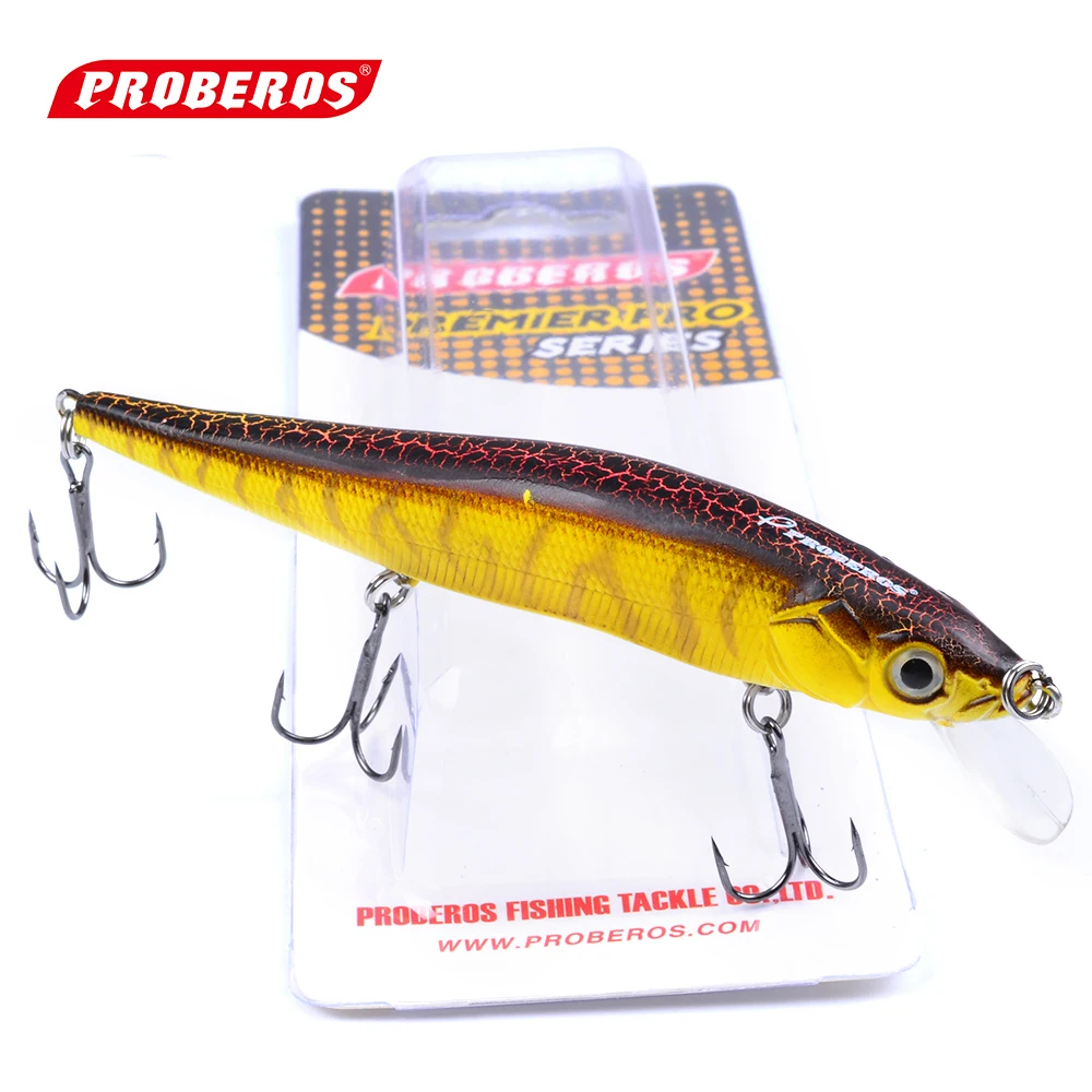  1pc New design Painting Fishing lure 4.7"-11.94cm/14.47g-0.51oz Minnow Lures 6 color Crankbait DW-403 