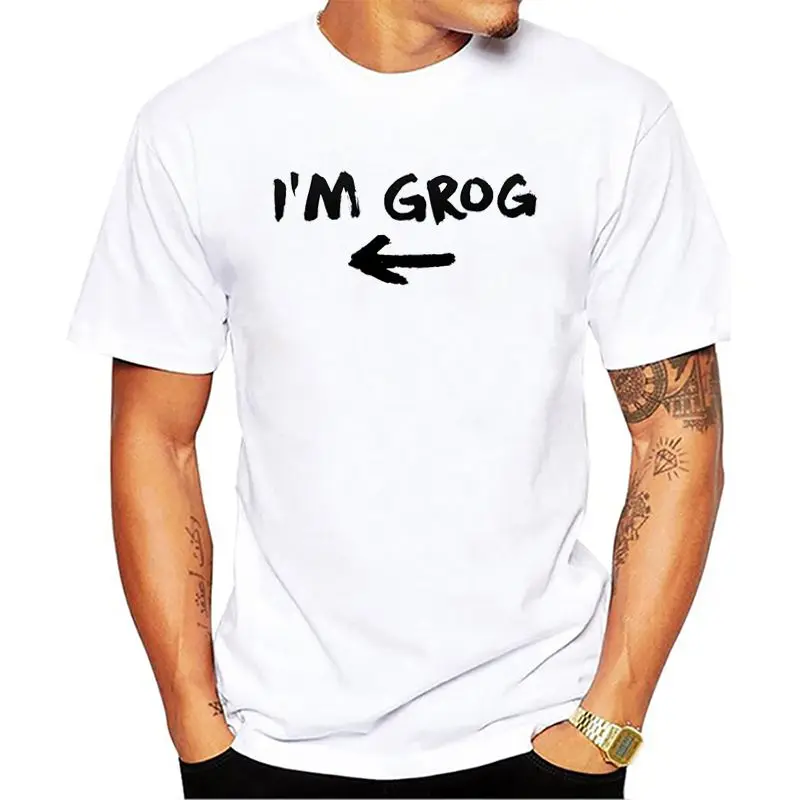 

I'm Grog Critical Role Casual Summer Boys Letter Pattern T Shirt Men O-Neck T Shirts Clothing