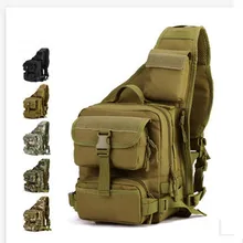 Для Мужчин Армия груди пакет Военная Униформа Молл Сумки на плечо водонепроницаемый нейлон сумка через плечо один мотоцикла сумка