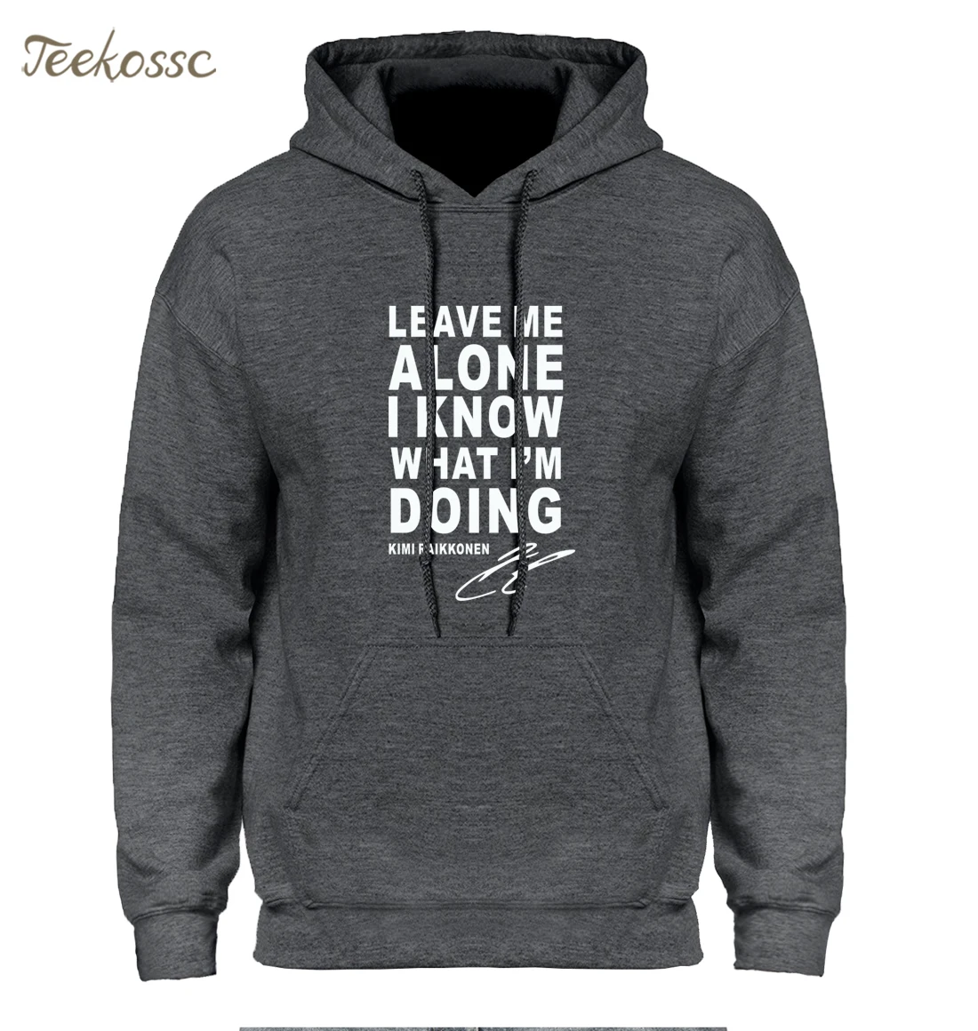 WDDGPZ1 Sweatshirt Leave Me Alone I Know What IM Doing Hoodie Hoodies Sweatshirt Men Winter Autumn Hooded Hoody Letter Print Tracksuit