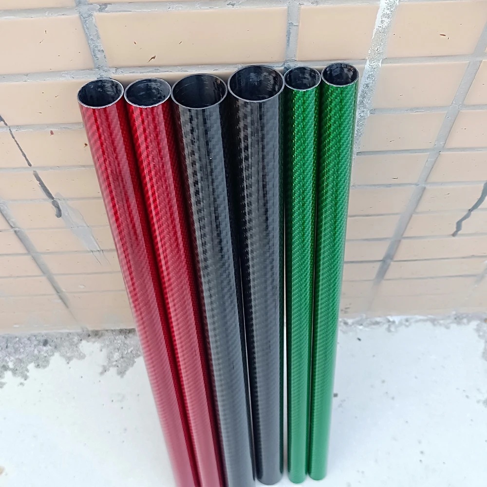 color true carbon fiber tube 2