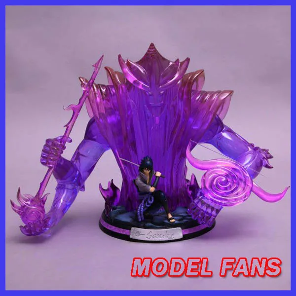 Фигурка Статуи из смолы Наруто Учиха Саске сусану в наличии размер 39 см|model fans|uchiha