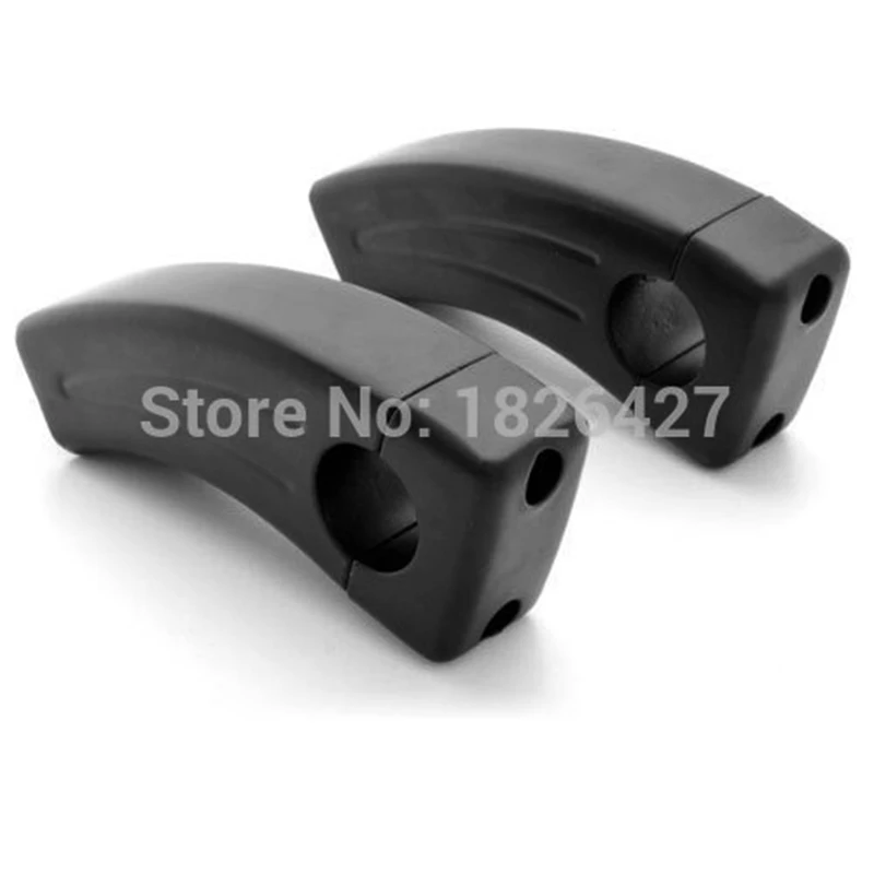 

Black 1" 25mm or 7/8'' 22mm Diameter Universal Motorcycle Handlebar Risers For Honda Yamaha Kawasaki Harley 10cm 12cm14cm Height
