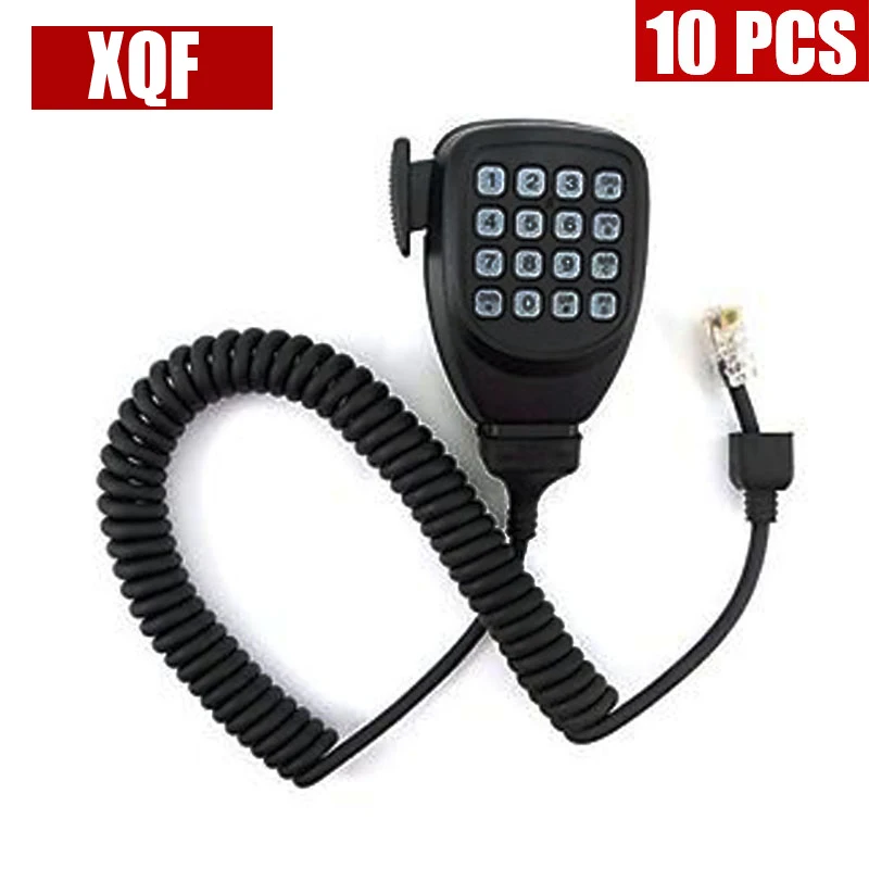 XQF 10 шт. DTMF 8 контактный микрофон динамик для Kenwood Radio TM 261 271|kenwood speaker|speaker kenwoodspeaker mic |