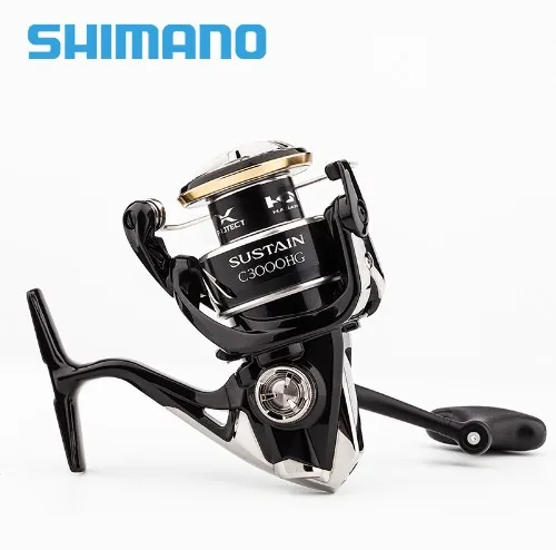 

JAPAN SHIMANO SUSTAIN 2500HG C3000HG Gear ratio 6.0:1// 4000XG Gear ratio 6.2:1 SPINNING REEL