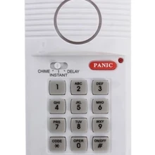 Высокое качество безопасности клавиатуры двери сигнализации системы с тревожной кнопкой для дома сарай гаража караван Лидер продаж