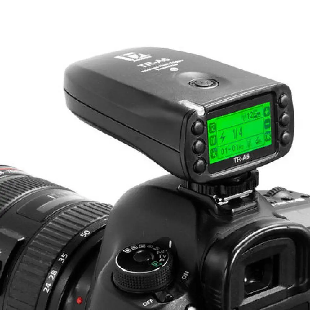 TR-A6 2,4 GHz HSS Flash triggerпередатчик для Jinbei HD-600V/MSN-V стробоскопическая вспышка для Nikon