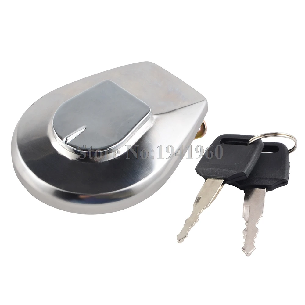 

NICECNC Motorcycle Gas Cap Fuel Tank & Key For Honda CB250 CB550SC CB650SC CB700SC CB750 Nighthawk