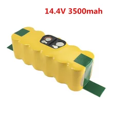 En gros Batterie Rechargeable 14.4 V 3500 mAh NI-MH Batterie Pour iRobot Roo-mba Grave 500 510 530 531 532 533 535 536 540