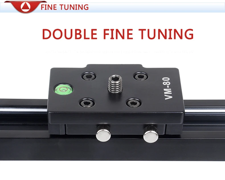 KINGJOY Official VM-80/100 Camera Silent Macro For Nikon Rail Tripod Head Time Lapse Ballhead Balhoofd Tripod Ball Head Video