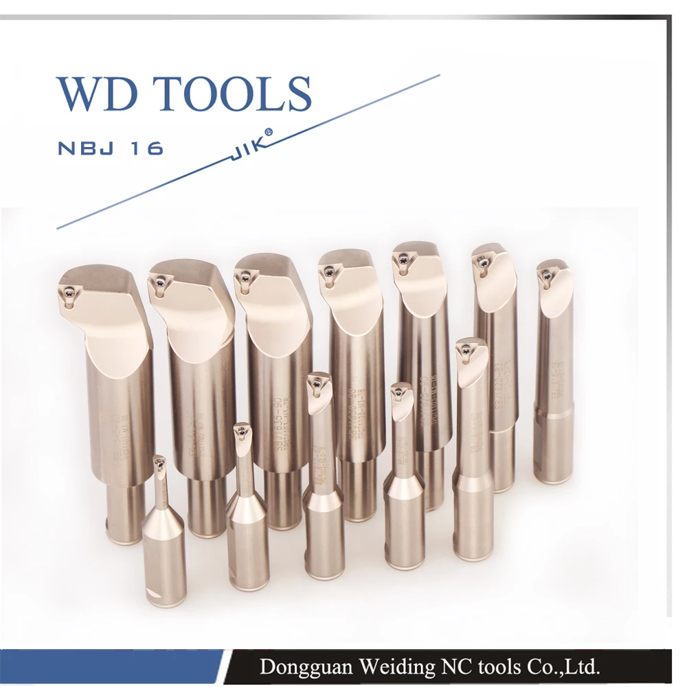 Small Diameter NBJ16 Boring system with work range (6-51mm)